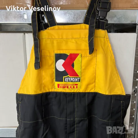 Pirelli Key Point Мъжки Работен Гащеризон XL Механик, снимка 4 - Панталони - 50196976