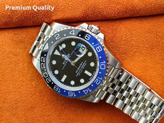 Rolex GMT Batman, снимка 2 - Мъжки - 49979442