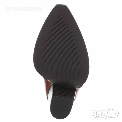 Дамски западни и мотоциклетни ботуши, 3цвята , снимка 4 - Дамски ботуши - 48591077