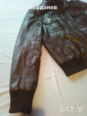 Кожено яке , снимка 10 - Якета - 48648486
