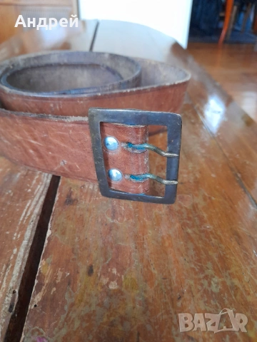 Стар Военен колан #14, снимка 2 - Антикварни и старинни предмети - 53167114
