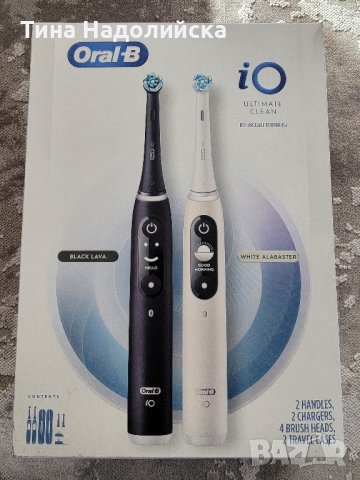 Oral-B iO 6та серия 2 броя, снимка 1 - Друга електроника - 43982850