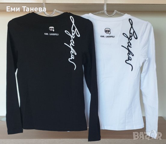 Уникални дамски блузи KARL, GUESS, DIOR, DOLCE&GABANA, BURBERRY. Топ качество, снимка 12 - Блузи с дълъг ръкав и пуловери - 38216872