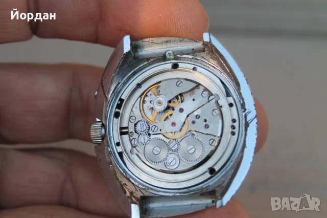 СССР мъжки часовник ''Слава'' 27 камъка, снимка 12 - Мъжки - 48942617