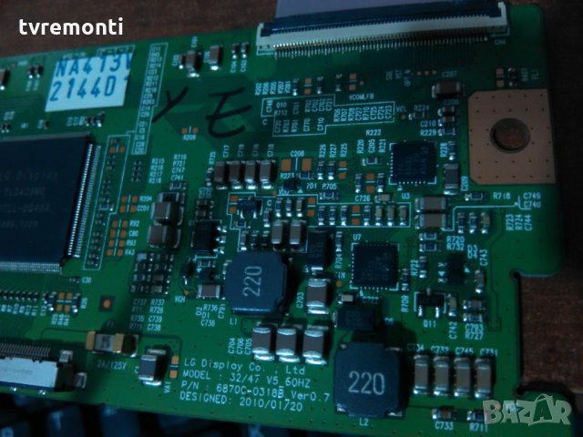 T-Con - 6870C-0318B - Ver0.7 - 6871L-2144D, снимка 3 - Части и Платки - 27609978