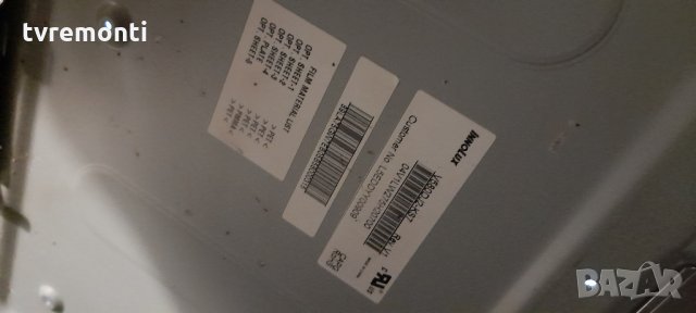 лед диоди от дисплей V580DJ2-KS7 REV.V1 от телевизор PANASONIC модел ,TX-58EX70E