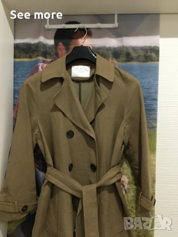 ZARA елегантен тренч XS, снимка 2 - Палта, манта - 51231613