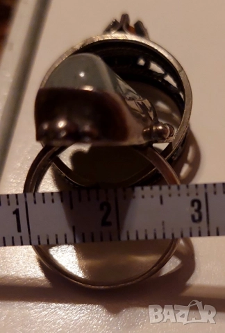 сребърен пръстен , снимка 8 - Пръстени - 51716455