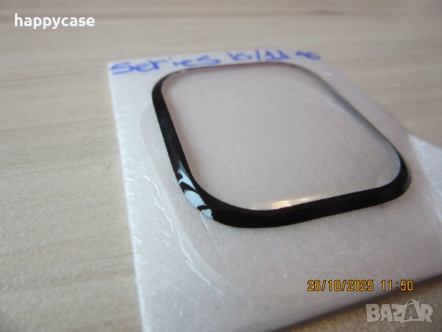 Apple Watch Ultra / Series 11 10 8 / SE / 5D Протектор за цял екран, снимка 16 - Смарт часовници - 41043699