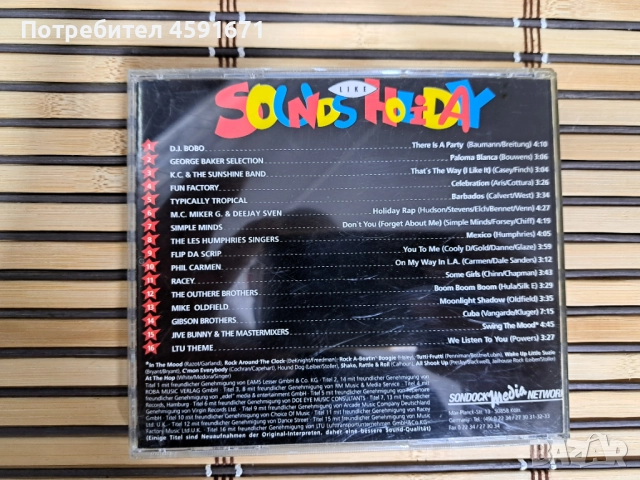 Sounds Like Holiday Volume 2, снимка 3 - CD дискове - 51760796
