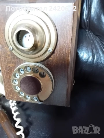 сто годишен ретро телефон, снимка 4 - Антикварни и старинни предмети - 51252411