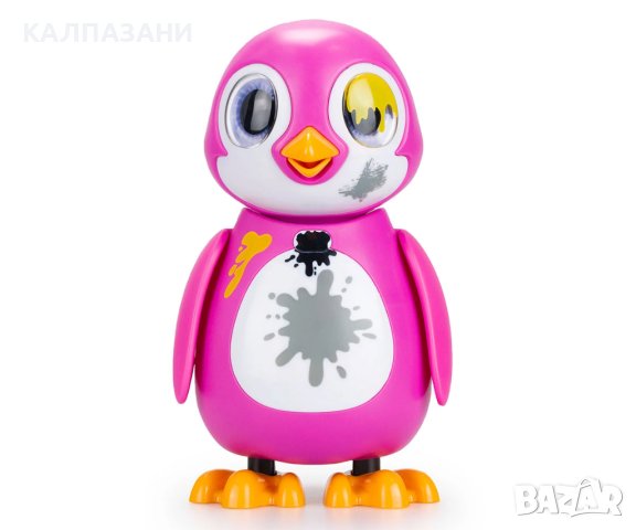 Интерактивен пингвин Silverlit, розов 371000, снимка 3 - Фигурки - 43426613