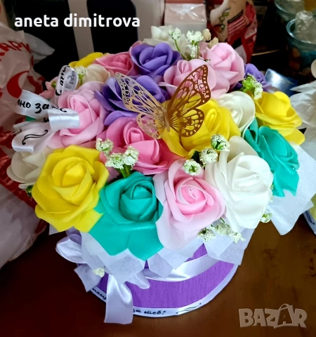 Ръчно изработени букети 