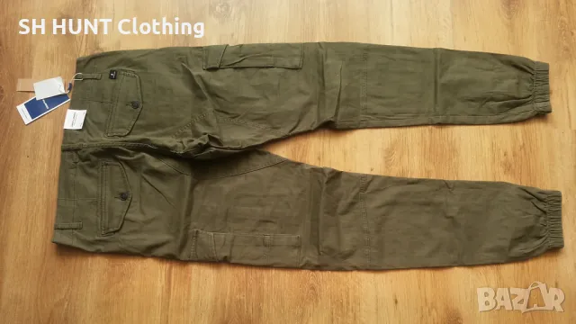 Jack & Jones JJIPAUL CARGO Stretch Trouser размер 34 / 36 еластичен карго панталон - 1149, снимка 2 - Панталони - 50275643
