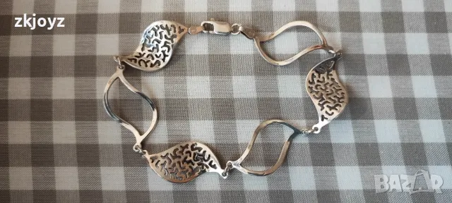  СРЕБЪРНА ГРИВНА 8.48 ГРАМА/ ПРОБА 925, снимка 3 - Гривни - 49143620