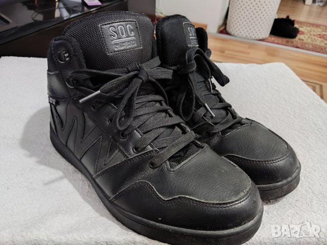 зимни кожени кецове SOC, снимка 2 - Кецове - 34981156