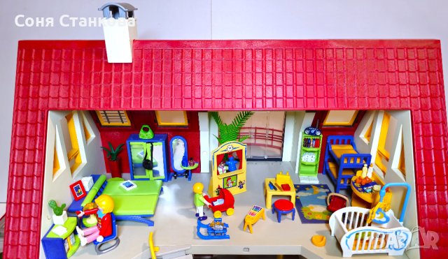 Playmobil - Голяма къща с обзавеждане, снимка 9 - Образователни игри - 43182087