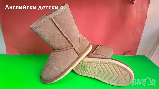 Английски детски ботуши естествен велур-Chipmunks, снимка 4 - Детски боти и ботуши - 48210896