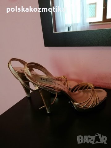 Италиански обувки с висок ток, снимка 6 - Дамски елегантни обувки - 38512634