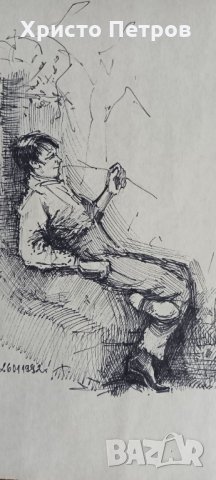 ГРАФИКА - БГ АВТОР, ПОДПИСАНА, снимка 2 - Картини - 35582194