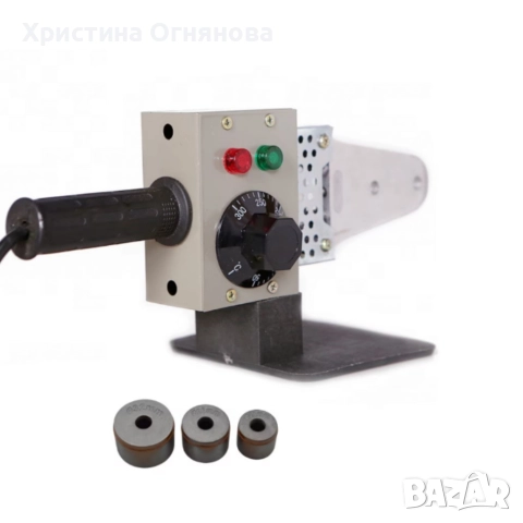 Професионална лепачка за PPR тръби 900W с регулируема температура (50–300°C) – Комплект с куфар, снимка 7 - Други инструменти - 52733665