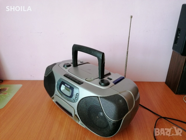 ТОП ОФЕРТА-Philips Boombox Az1202, снимка 3 - Радиокасетофони, транзистори - 51507748