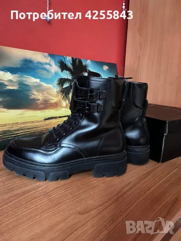 Дамски кубинки Replay, снимка 2 - Дамски боти - 47456362