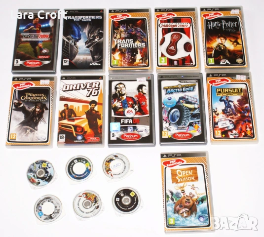 PSP Оригинални игри Playstation Portable ПлейСтейшън игри по 8 €