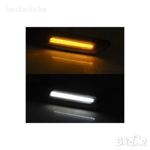Диодни мигачи F10 Style за BMW E60/E61/E90/E91/E92/E93/E81/E82/E87, снимка 2 - Аксесоари и консумативи - 43621683