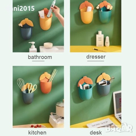 Практичен стенен органайзер за принадлежности във формата на царевица, снимка 6 - Други стоки за дома - 43210928