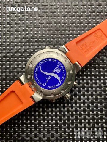 Мъжки часовник ORIS Carlos Coste Chronograph Limited Edition с кварцов механизъм, снимка 9 - Мъжки - 43895290