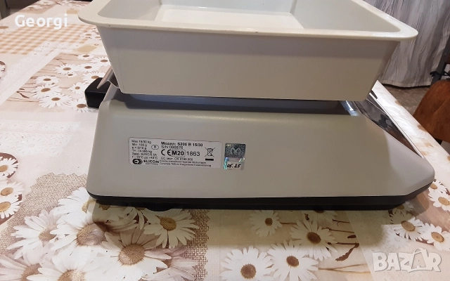  Кантар везна по БДС и НАП.30кг., снимка 5 - Везни - 52589114