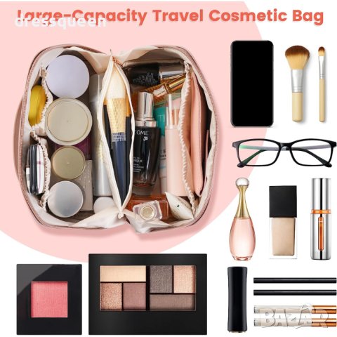 3983 Пътна козметична чанта с голям капацитет, снимка 15 - Органайзери - 44128743