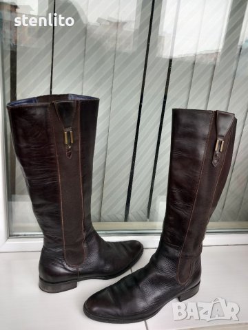 Дамски ботуши № 39 - естествена кожа, снимка 3 - Дамски ботуши - 38582235