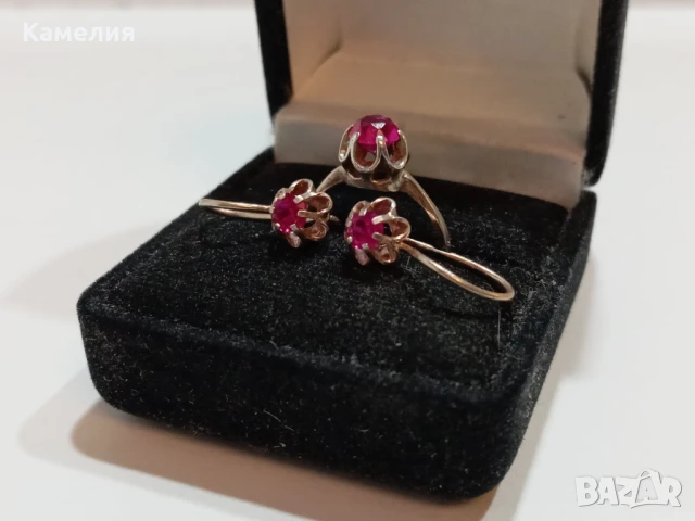 Руско сребро , снимка 5 - Бижутерийни комплекти - 51316957