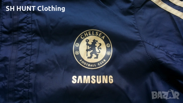 Adidas FC CHELSEA Kids Football Jacket Размер 12-14 г / 164 см детска футболно яке 31-66, снимка 6 - Детски якета и елеци - 53126811
