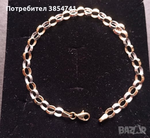 Златна гривна , снимка 3 - Гривни - 43699281