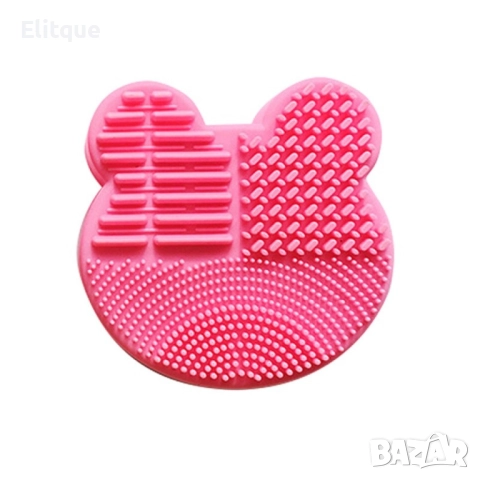 Силиконова подложка с власинки за почистване на четките за грим HZS343, снимка 5 - Други - 52830552