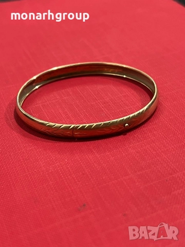 Златна гривна 14К, снимка 3 - Гривни - 52827093