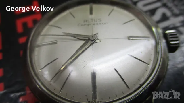 Altus Compressor, 1961, cal. ETA 2391 (Longines, Omega, Tissot), снимка 8 - Мъжки - 47330063