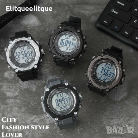 Спортен дигитален мъжки часовник