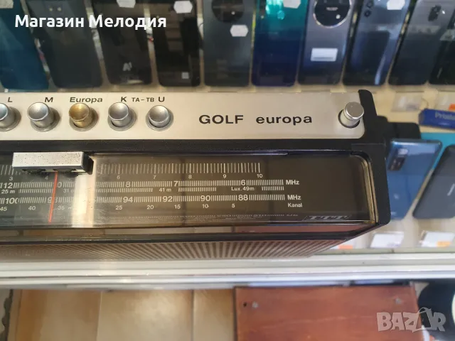 Радио ITT Golf Europa 103  Schaub-Lorenz  В отлично техническо и визуално състояние., снимка 6 - Радиокасетофони, транзистори - 49052623