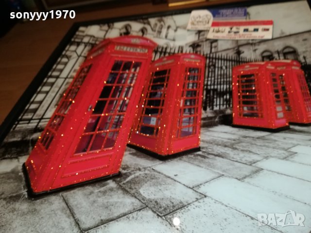 КАРТИНА-ТЕЛЕФОННИ КАБИНИ-ВНОС АНГЛИЯ 2111211856, снимка 13 - Антикварни и старинни предмети - 34881258