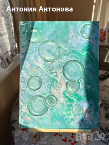 Картина "Балончета" , снимка 3 - Картини - 43133585