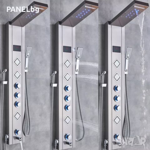 Хидромасажен душ панел Ниагара,6 функции,смесител-БЕЗПЛАТНА ДОСТАВКА, снимка 12 - Душове - 35561193