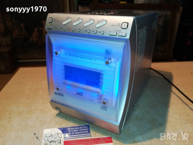 jvc minidisc/cd/tuner/amplifier germany 1107211954, снимка 2 - Ресийвъри, усилватели, смесителни пултове - 33490067