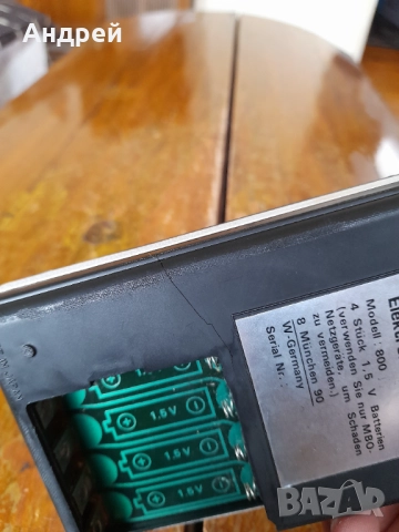 Стар калкулатор MBO 800M, снимка 7 - Други ценни предмети - 51476189