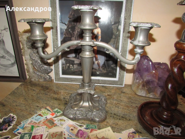 2 свещника и марки, снимка 8 - Други ценни предмети - 53496666