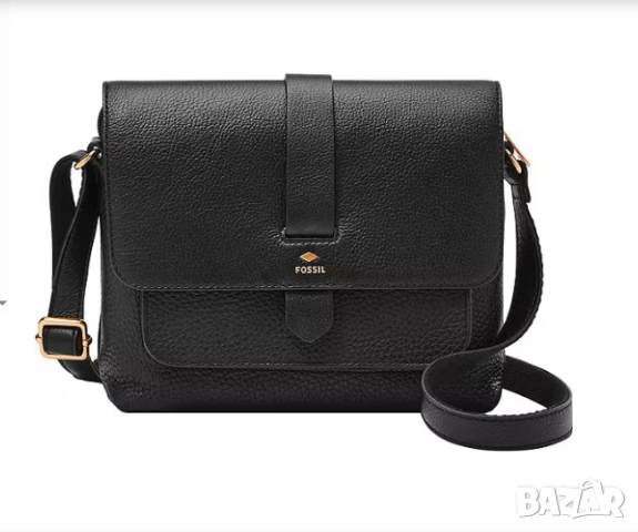 Fossil  Kinley дамска малка луксозна кожена чанта 