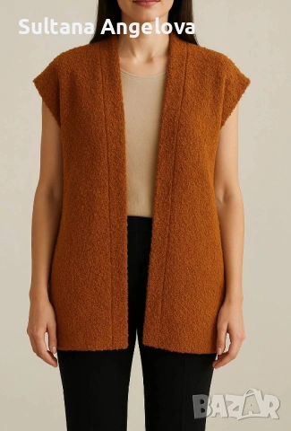 ДАМСКИ ЕЛЕЦИ ПРОМО ПАКЕТ  ЦЕНА 2 БР-14 €  ✔МАТЕРИЯ-ПАМУК И ЛИКРА. ОГРАНИЧЕНО КОЛИЧЕСТВО   За поръчка, снимка 2 - Елеци - 53273026